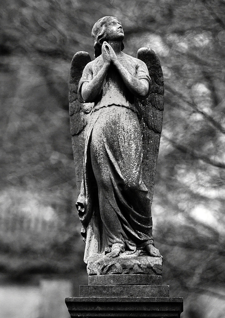 Angel, Warriston Cemetery, Edinburgh