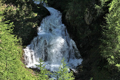 Wasserfall in der Schramme oder Felsklamme 2 Pic-inPic
