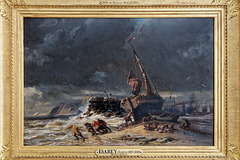 "Marée basse" (Louis Gabriel Eugène Isabey - 1861)