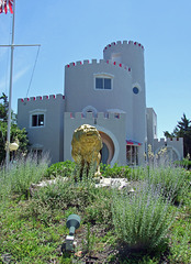 Lion and the Castle at Casa Basso, July 2011