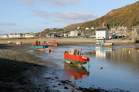 Barmouth Harbour with Thelma