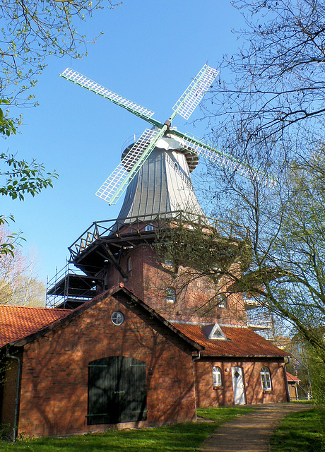 Hansestadt Stade: Windmühle...