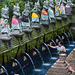 Holy bath in Tirta Taman Mumbul Sangeh