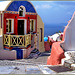 Santorini : Galanopoulos art gallery and Meteor Café