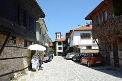 Bulgaria, Glarus Street in the Town of Nessebar