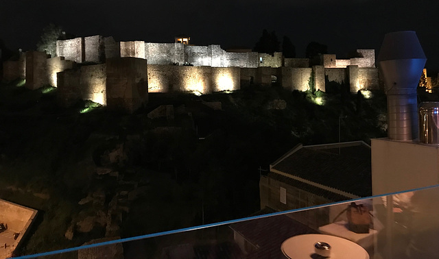 Alcazaba at Night