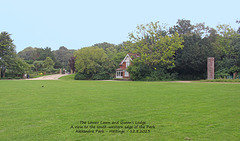 Alexandra Park Hastings  The Lower Lawn & Queen's Lodge 12 8 2023