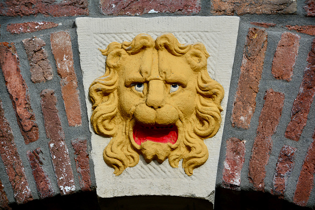 Vlissingen 2017 – Cornelia Quackshofje – Lion above the gate