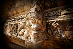 Detail of a pagoda in Bagan