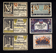 Group 022 A - Notgeld collage 1918 - C1920