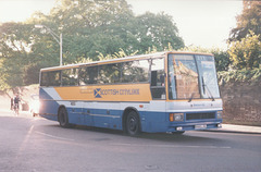 Eastern Scottish B565 LSC (Scottish Citylink livery) in Cambridge - 2 Sep 1989