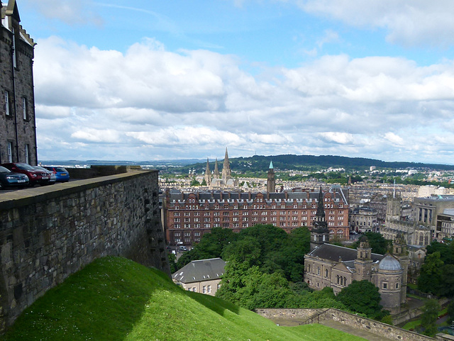 Blick vom Edinburgh Castle