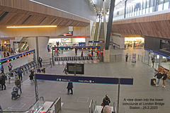 The lower concourse London Bridge Station 25 2 2023