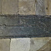 dorchester abbey church, oxon (29)c13 cross slab, presumably of an abbot