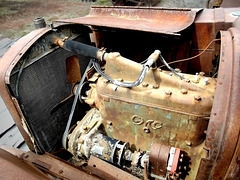 GMC tractor engine