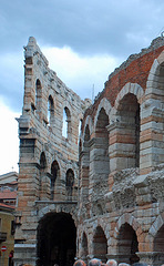 Der Zaun in der Arena di Verona
