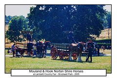 Mouland & Hook Norton shires LC Fair 2005