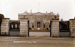 Buckminster Hall, Leicestershire (Demolished)