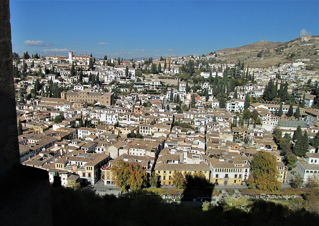 A view to Albaicín.