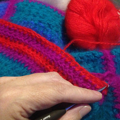 Crochet in progress