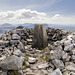 Quinag: Sàil Gharbh summit shelter and trig point