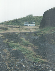 Kolbeinn Erlendsson’s Mercedes-Benz coach R 364 by road 30 near Foss, Iceland - 22 July 2002 (489-12)