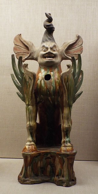 Earth Demon with a Human Face and Animal Body in the Boston Museum of Fine Arts, January 2018