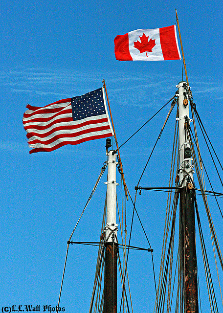 Flags in the Rigging