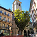 Pamplona: iglesia y torre de San Saturnino