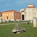 Zadar - Der "Zeleni trg" mit den Kirchen St. Elias u. St. Donatus
