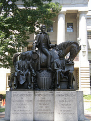 Presidents Polk, Jackson and Johnson