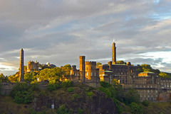 Blick zum Calton Hill, Edinburgh