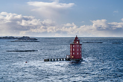 Isolated lighthouse