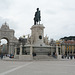 Lisbon, Statue of King Dom José I in the Square of Commerce