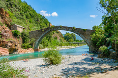 Ponte del Diavolo, Lanzo Torinese, Piemont, Italy