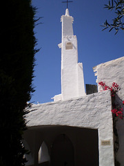 Tower of small church.
