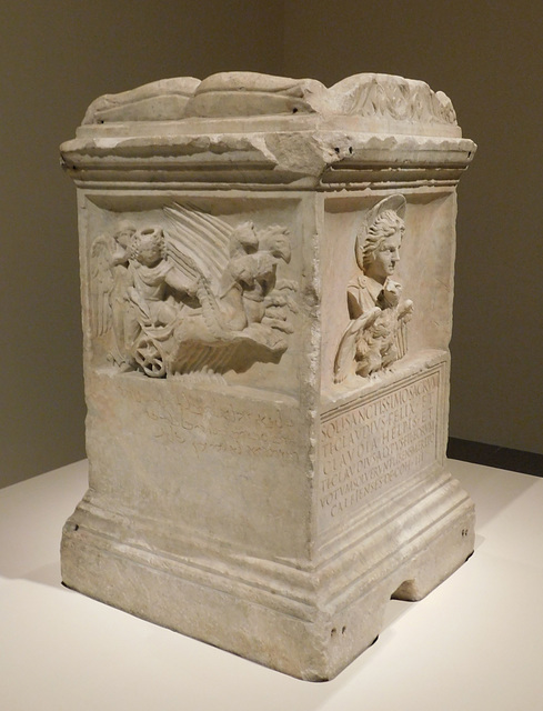 Altar for Sol Malakbel and Palmyrene Gods in the Metropolitan Museum of Art, June 2019