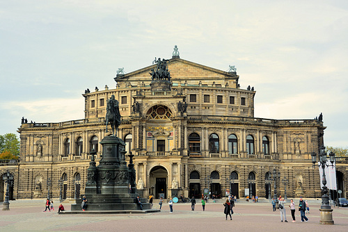 Bauwerke in Dresden: Die Semperoper (5xPiP)