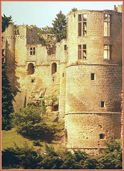 Castle-Ruin -Beaufort-luxembourg 1980