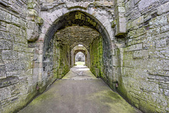 Beaumaris Castle rear entrance