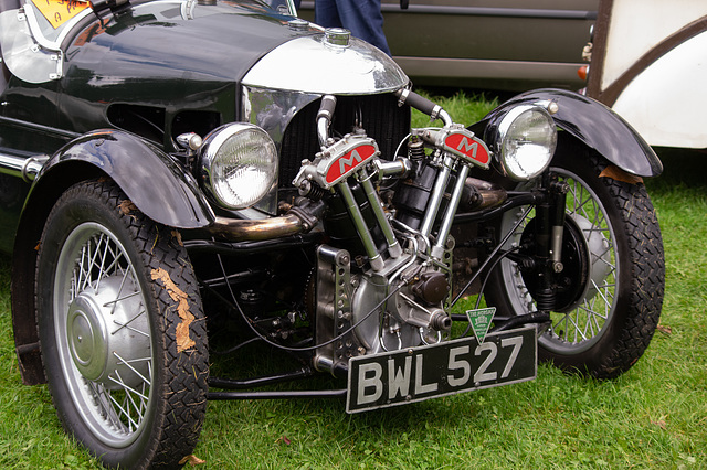 Morgan 3 wheeler front