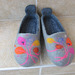 felted slippers - merino wool