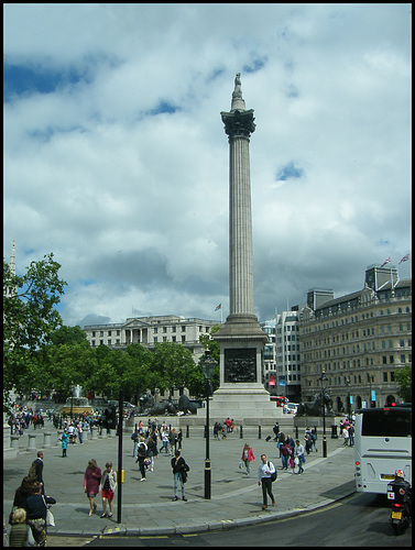 Nelson at Trafalgar Square