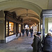 The arcades of Camillo Cavour Square, Vercelli