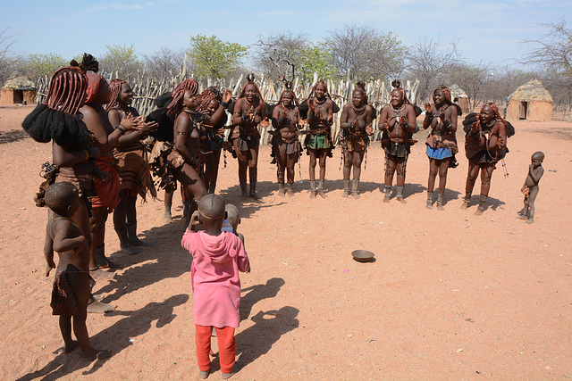 Namibia, Himba Traditional Female Dance