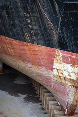 Hull of the RRS 'Discovery'