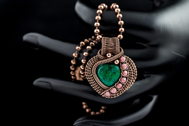 Green Heart Pendant (Explored)