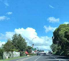 Entering Tirau From The North.