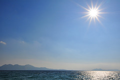 sol sobre la Playa de Formentor (© Buelipix)