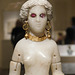 Detail of a Statuette of a Standing Nude Goddess in the Metropolitan Museum of Art, June 2019